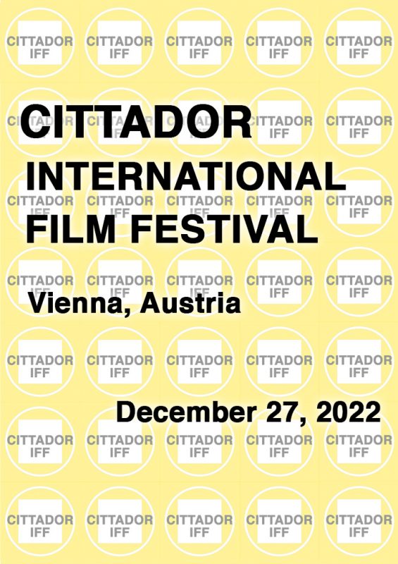 Official Poster of the Cittador International Film Festival 2022 by Ana Bilic